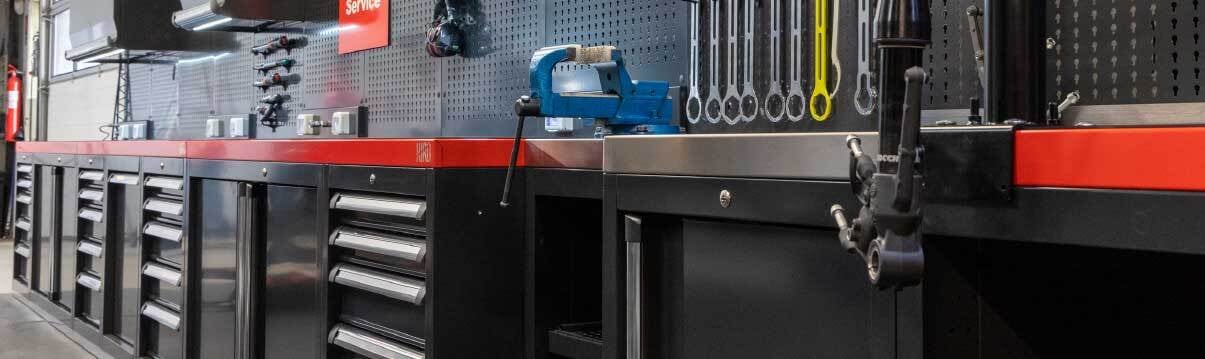 motorcycle suspension servicing