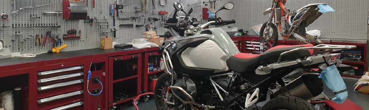 motorcycle repair shop