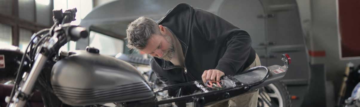 motorbike shock rebuild