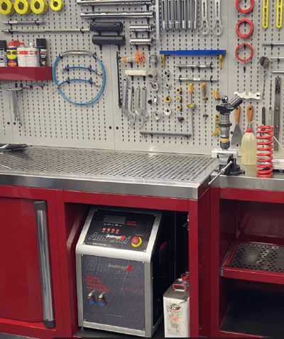 revisione sospensioni moto