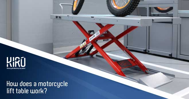 motorcycle lift table