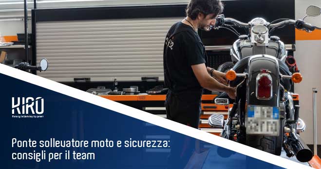 Ponte sollevatore moto